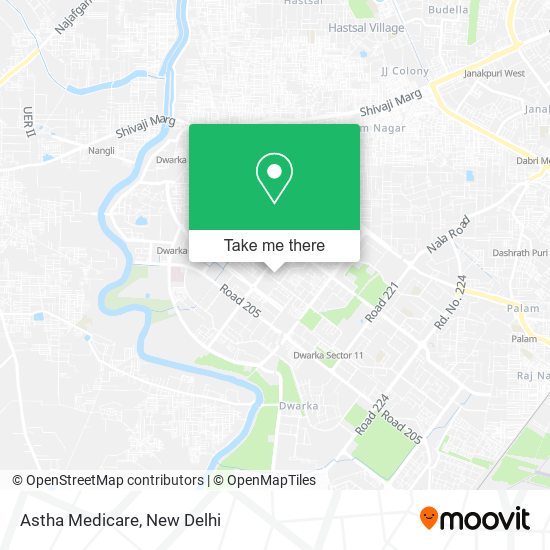 Astha Medicare map