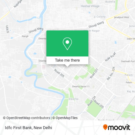 Idfc First Bank map