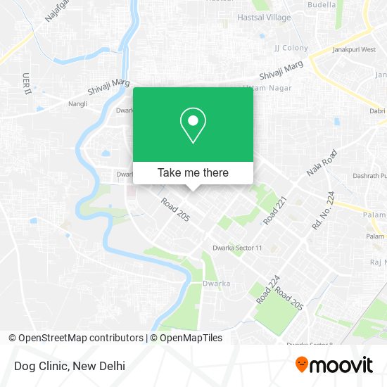 Dog Clinic map