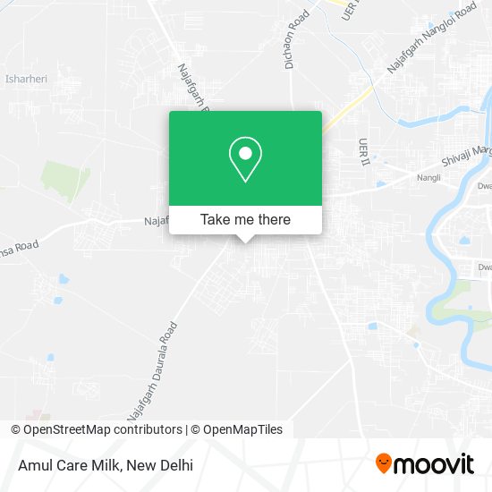 Amul Care Milk map