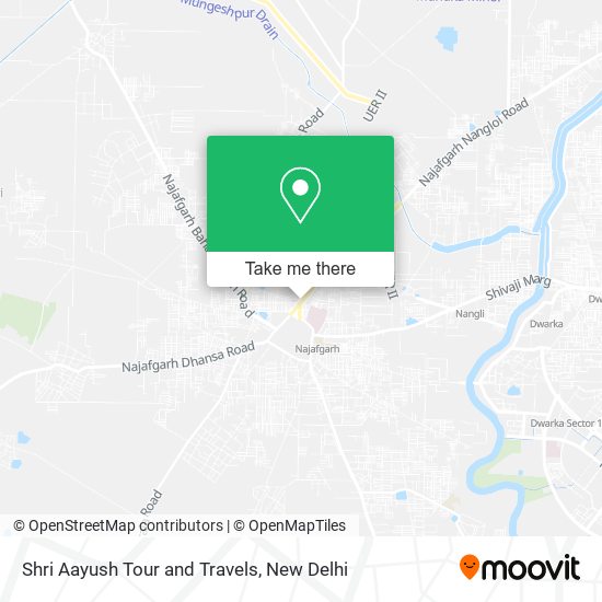 Shri Aayush Tour and Travels map