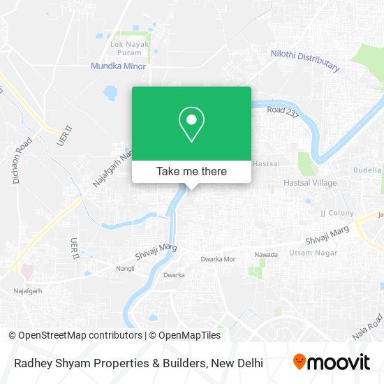 Radhey Shyam Properties & Builders map
