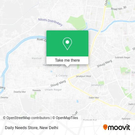 Daily Needs Store map