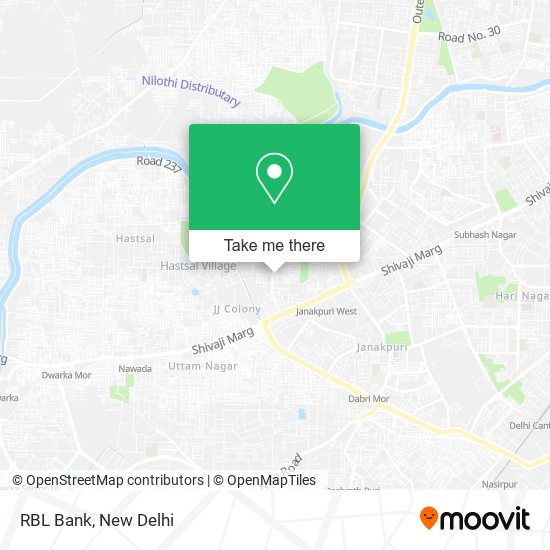 RBL Bank map