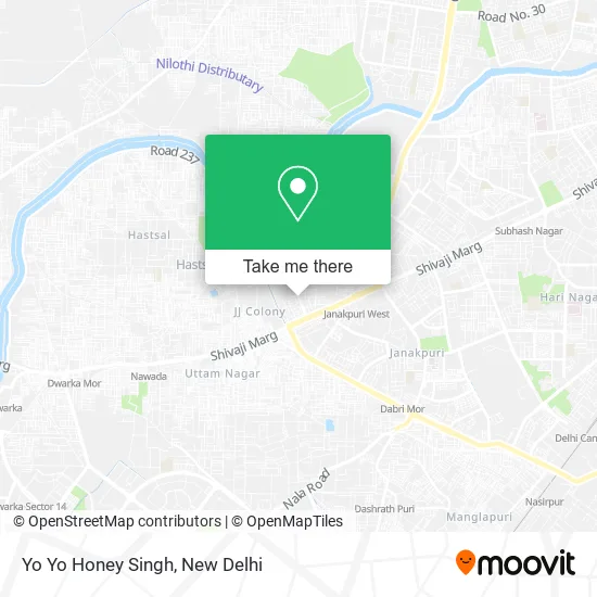Yo Yo Honey Singh map