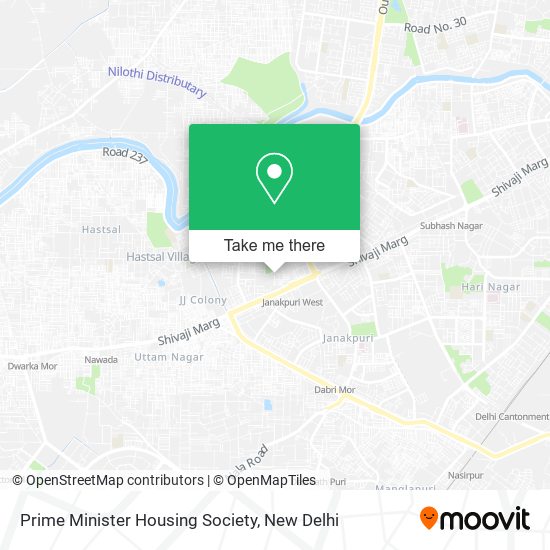 Prime Minister Housing Society map