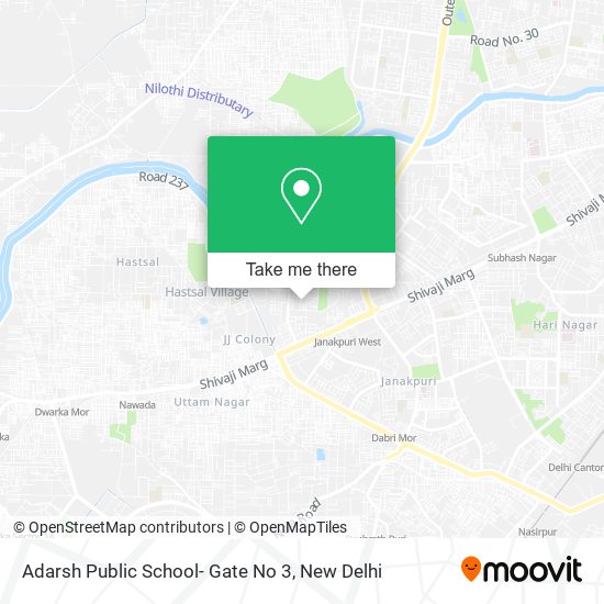 Adarsh Public School- Gate No 3 map