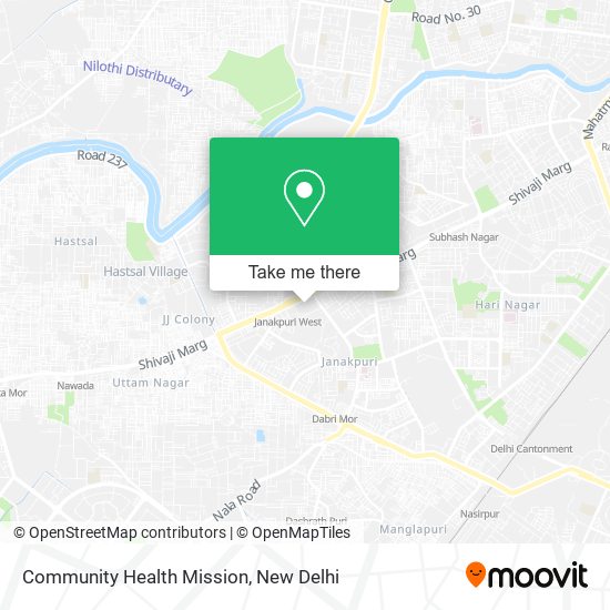 Community Health Mission map