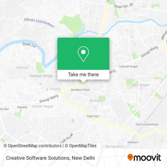 Creative Software Solutions map