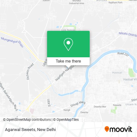 Agarwal Sweets map