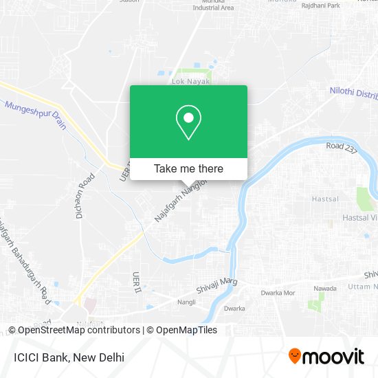 ICICI Bank map