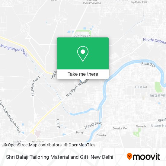 Shri Balaji Tailoring Material and Gift map