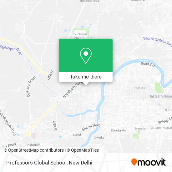 Professors Clobal School map