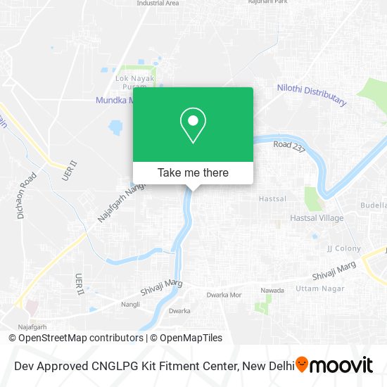 Dev Approved CNGLPG Kit Fitment Center map