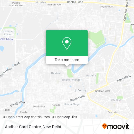 Aadhar Card Centre map