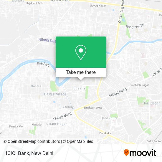 ICICI Bank map