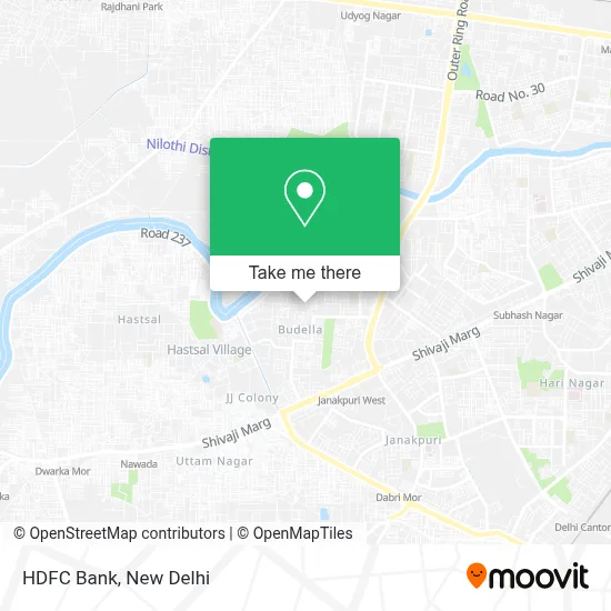 HDFC Bank map