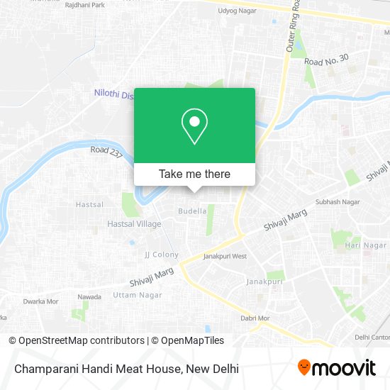 Champarani Handi Meat House map