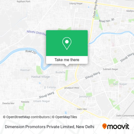 Dimension Promotors Private Limited map
