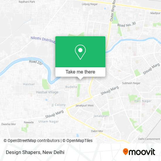 Design Shapers map