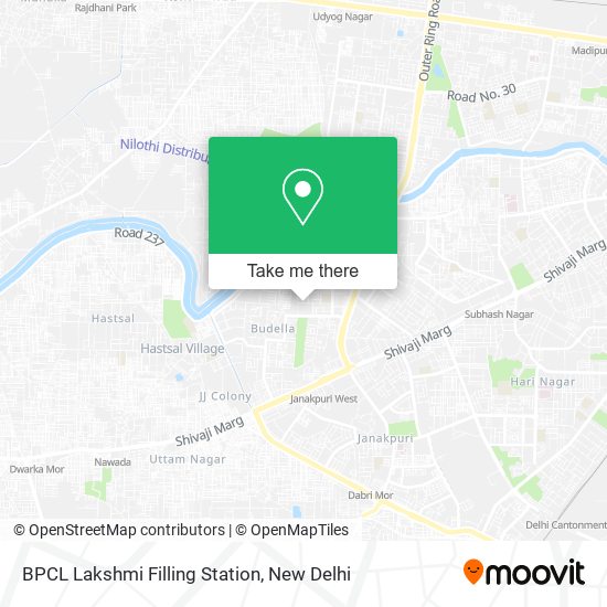 BPCL Lakshmi Filling Station map