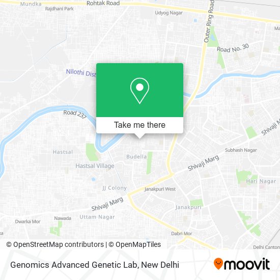 Genomics Advanced Genetic Lab map