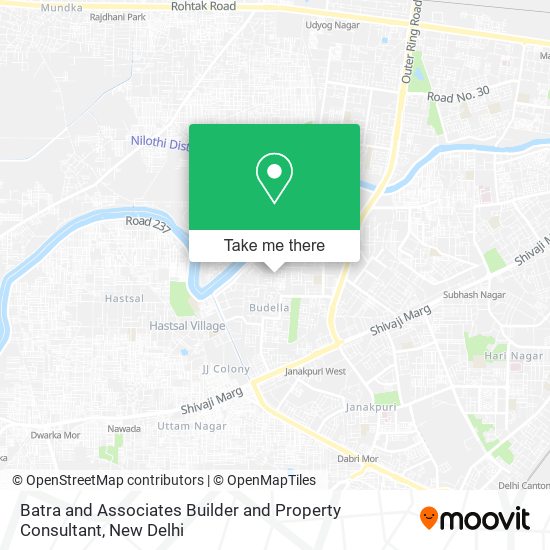 Batra and Associates Builder and Property Consultant map