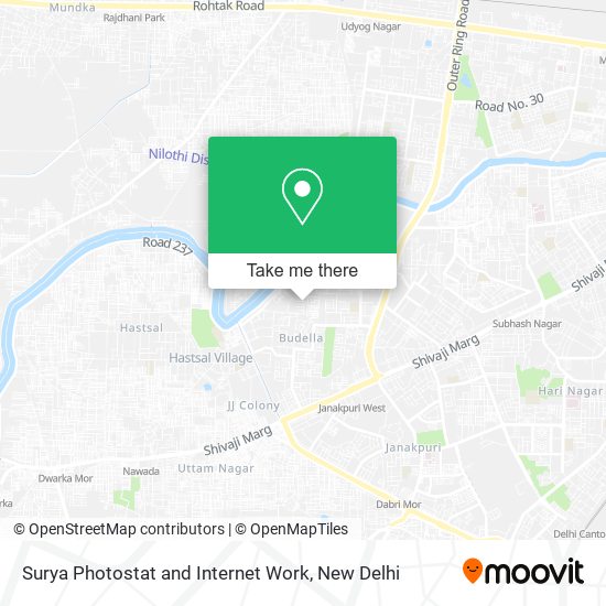 Surya Photostat and Internet Work map