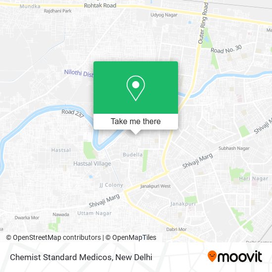 Chemist Standard Medicos map