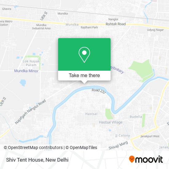 Shiv Tent House map