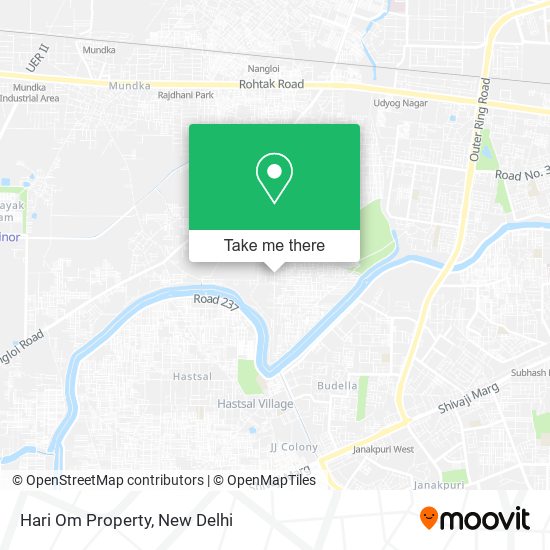 Hari Om Property map