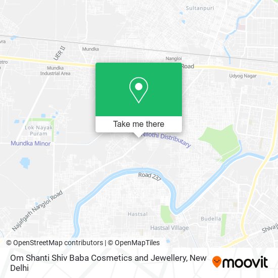 Om Shanti Shiv Baba Cosmetics and Jewellery map