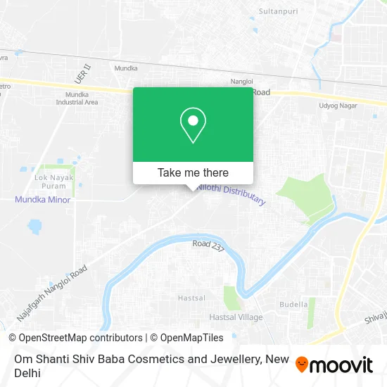 Om Shanti Shiv Baba Cosmetics and Jewellery map