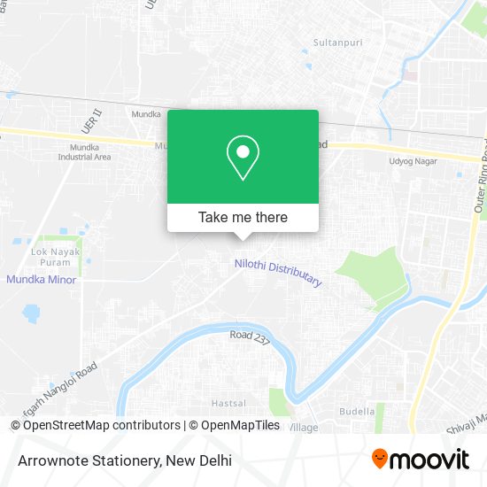 Arrownote Stationery map