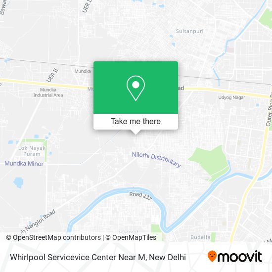 Whirlpool Servicevice Center Near M map
