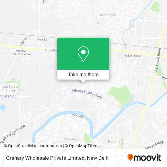 Granary Wholesale Private Limited map