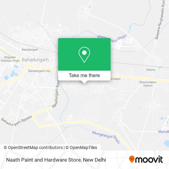 Naath Paint and Hardware Store map