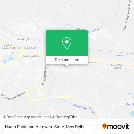 Naath Paint and Hardware Store map
