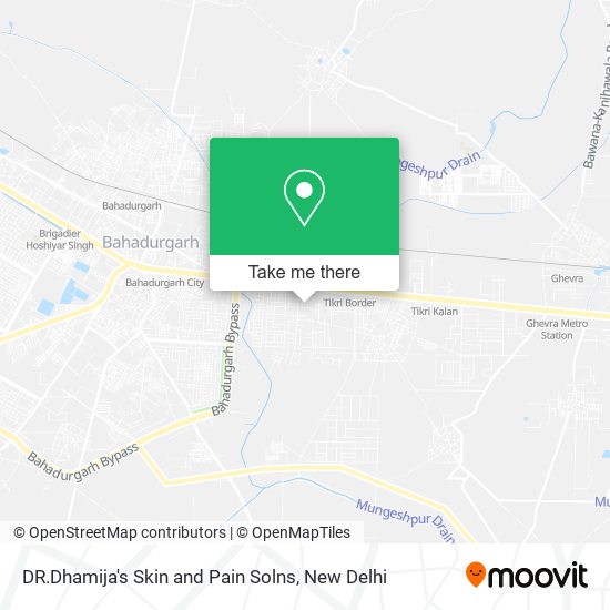 DR.Dhamija's Skin and Pain Solns map
