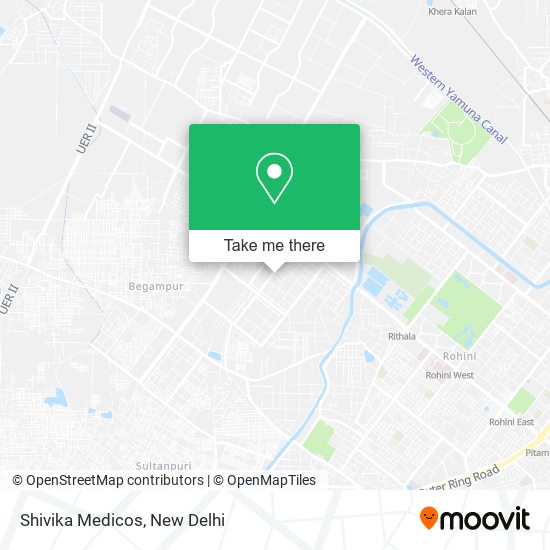 Shivika Medicos map