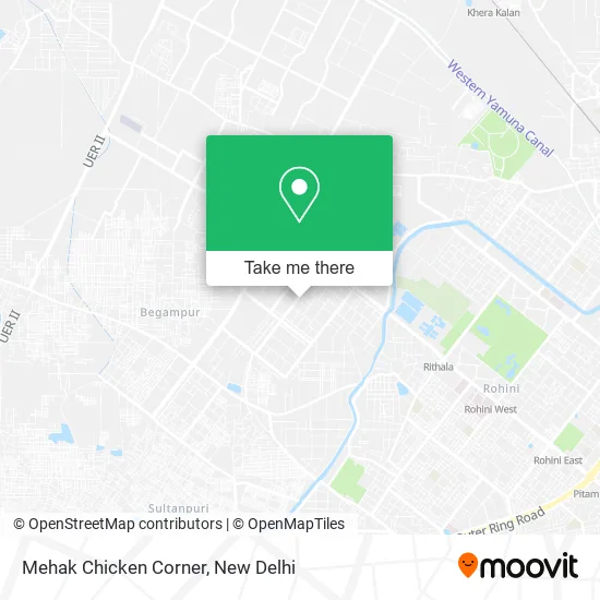 Mehak Chicken Corner map