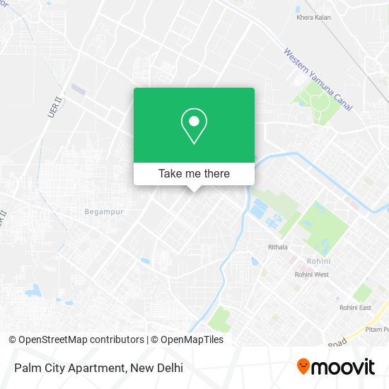 Palm City Apartment map