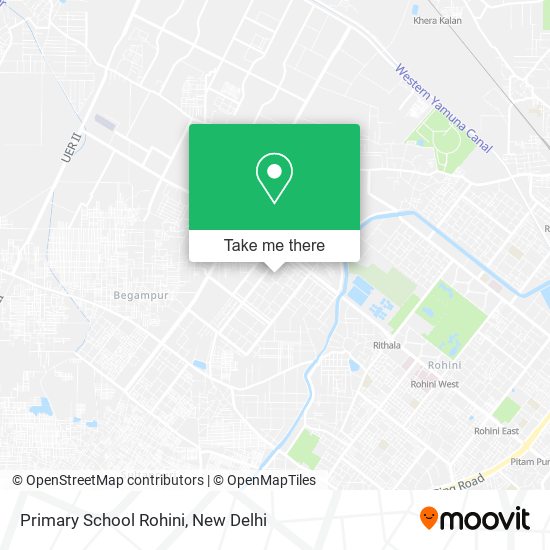 Primary School Rohini map