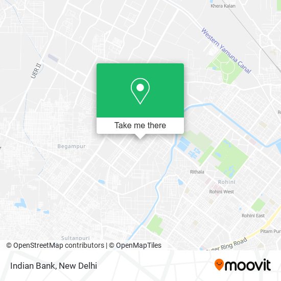 Indian Bank map