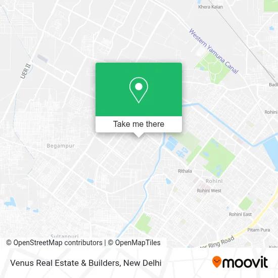 Venus Real Estate & Builders map
