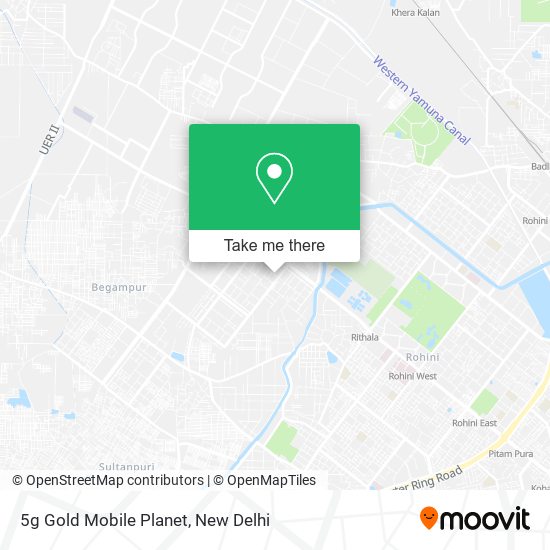 5g Gold Mobile Planet map