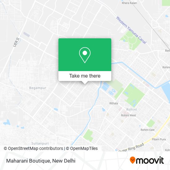 Maharani Boutique map