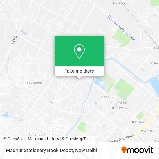 Madhur Stationery Book Depot map