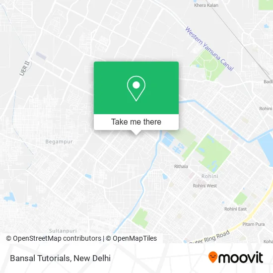 Bansal Tutorials map