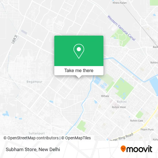 Subham Store map